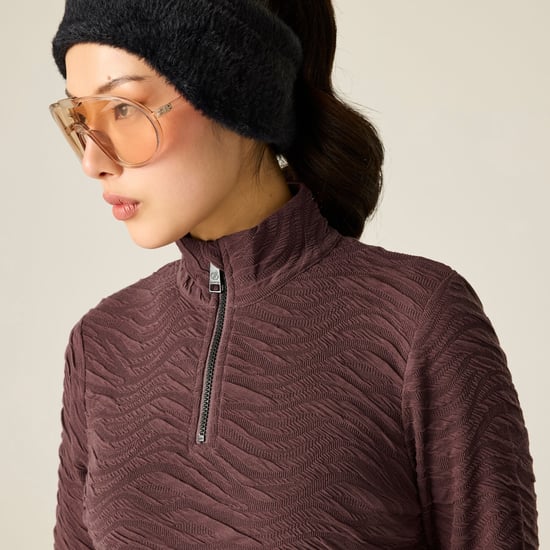 Dare 2B Womens/Ladies Glamorize IV Midlayer (Huckleberry) - Image 6