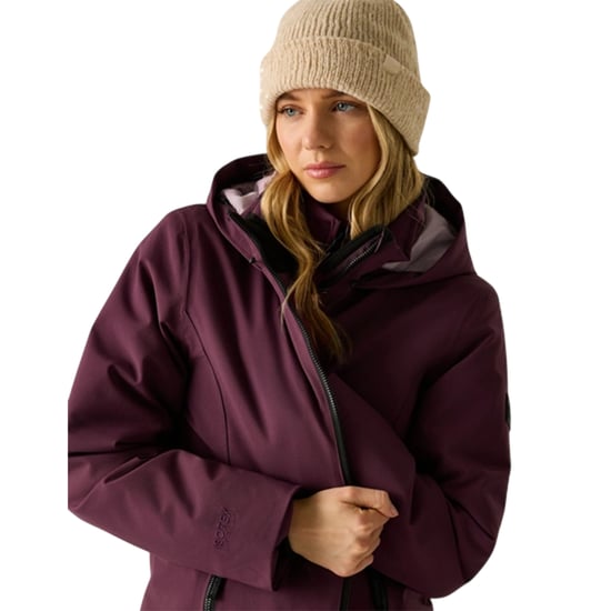 Regatta Womens/Ladies Marron Waterproof Insulated Jacket (Fig/Powder Lilac) - Image 4