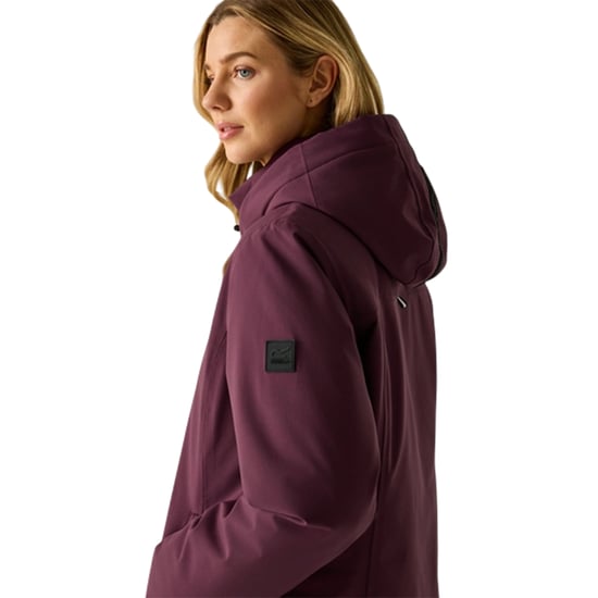 Regatta Womens/Ladies Marron Waterproof Insulated Jacket (Fig/Powder Lilac) - Image 5