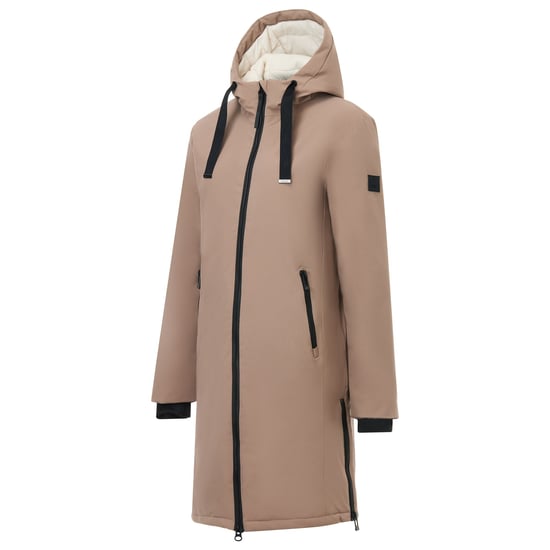 Regatta Womens/Ladies Waterproof Insulated Jacket (Mocha/Light Vanilla) - Image 4