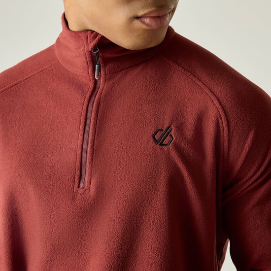 Dare 2B Heren Freethink II Fleece Top (Rustiek rood) - Image 5