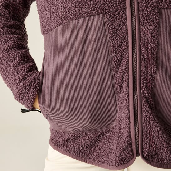 Dare 2B Zephyr Borg fleecejas voor dames (Huckleberry) - Image 4