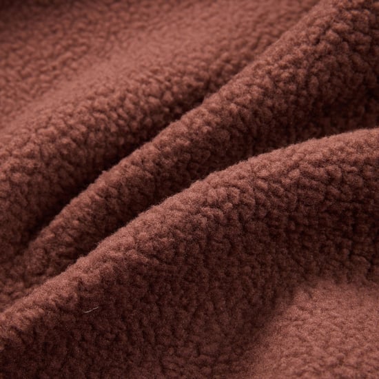 Regatta Mens Frankie Borg Fleece Jacket (Coffee Grounds/Black) - Image 5