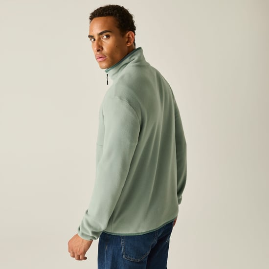 Regatta Heren Frankie Full Zip Fleecejack (Gletsjergroen/Donker bosgroen) - Image 1