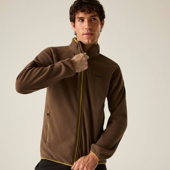 Regatta Heren Hadfield Full Zip Fleece Jas (Koffiedik) - Image 6