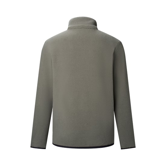Regatta Mens Frankie Colour Block Borg Fleece Jacket (Smokey Olive/Dark Khaki) - Image 3
