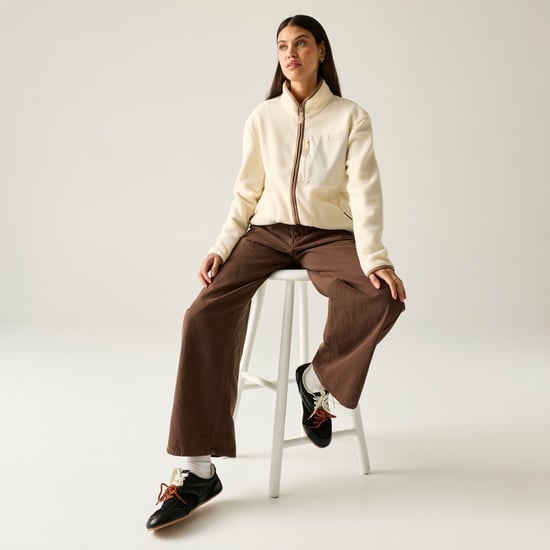 Regatta Womens/Ladies Frankie Full Zip Fleece (Light Vanilla/Mocha) - Image 6