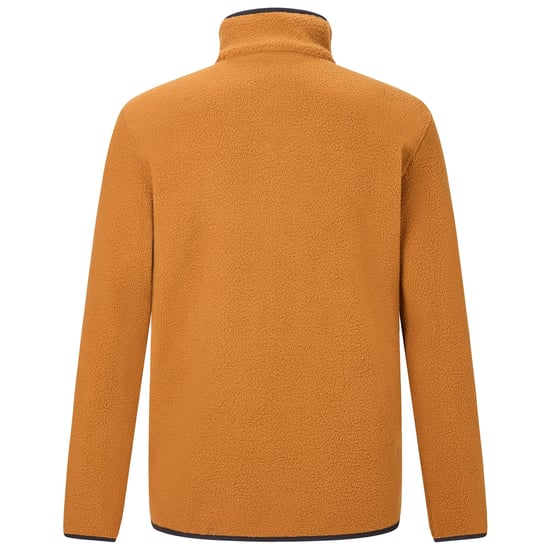 Regatta Mens Frankie Borg Fleece Jacket (Rich Tan/Black) - Image 3