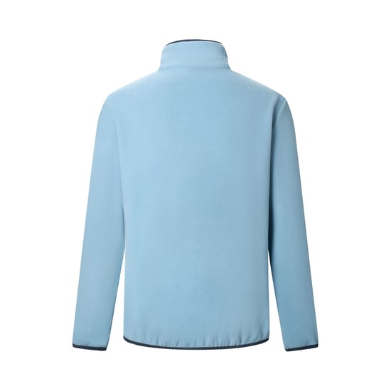 Regatta Mens Frankie Half Zip Fleece Top (Dusky Blue/Navy) - Image 2