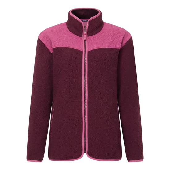 Regatta Womens/Ladies Frankie Borg Full Zip Fleece Jacket (Fig Violet) - Image 2