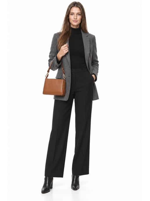 Luisa Vannini Brown Rundleer Tas - Image 6