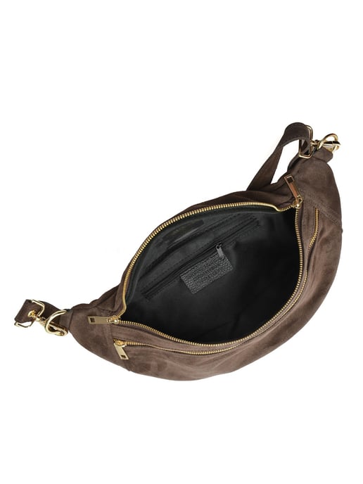 Luisa Vannini Bordeauxrood Rundleer Tas - Image 4
