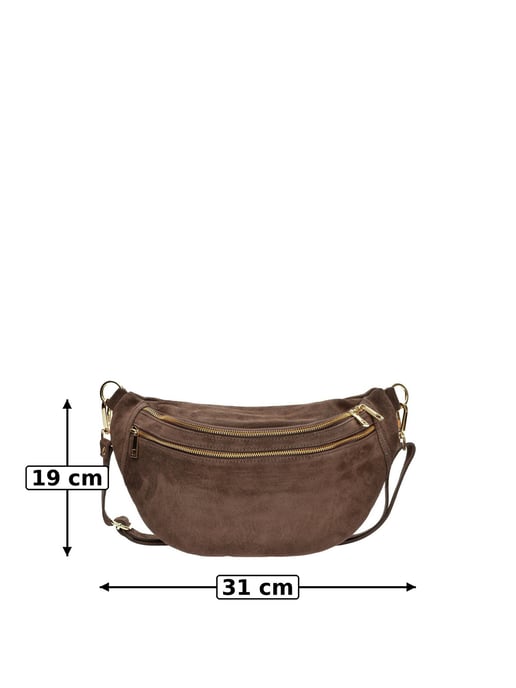 Luisa Vannini Bordeauxrood Rundleer Tas - Image 6
