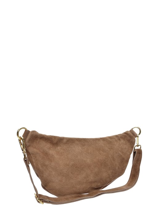 Luisa Vannini Beige Rundleer Tas - Image 2