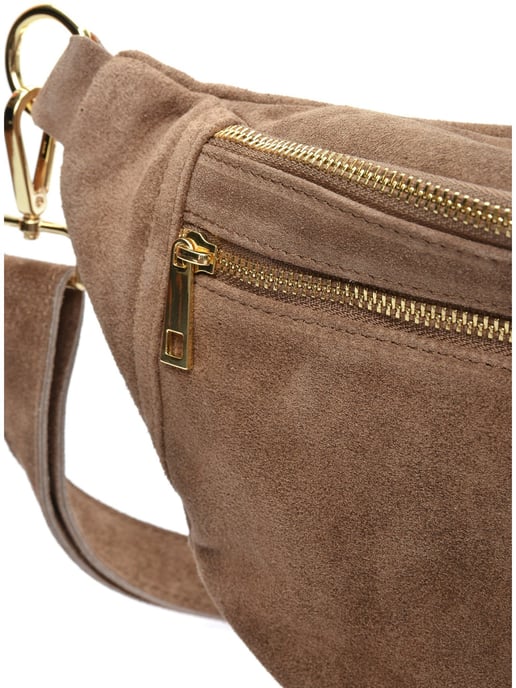 Luisa Vannini Beige Rundleer Tas - Image 3