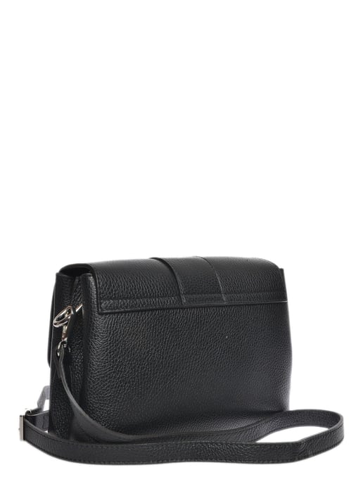 Luisa Vannini Black Cowhide Leather Bag - Image 2