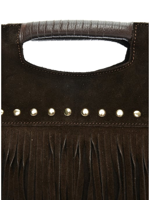 Luisa Vannini Bordeauxrood Rundleer Tas - Image 3