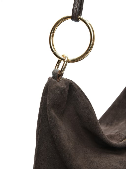 Luisa Vannini Bordeauxrood Rundleer Tas - Image 3