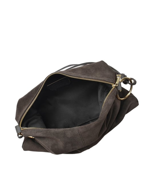 Luisa Vannini Bordeauxrood Rundleer Tas - Image 4