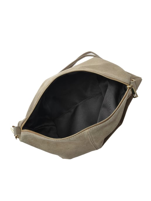 Luisa Vannini Beige Rundleer Tas - Image 4