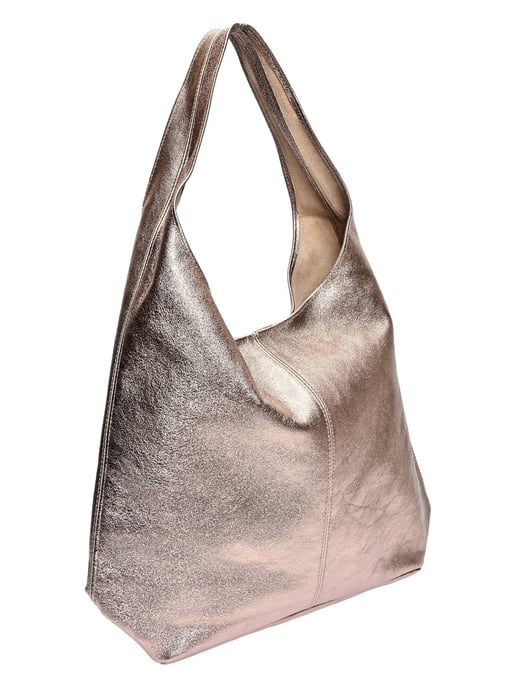 Luisa Vannini Brons Rundleer Tas - Image 2