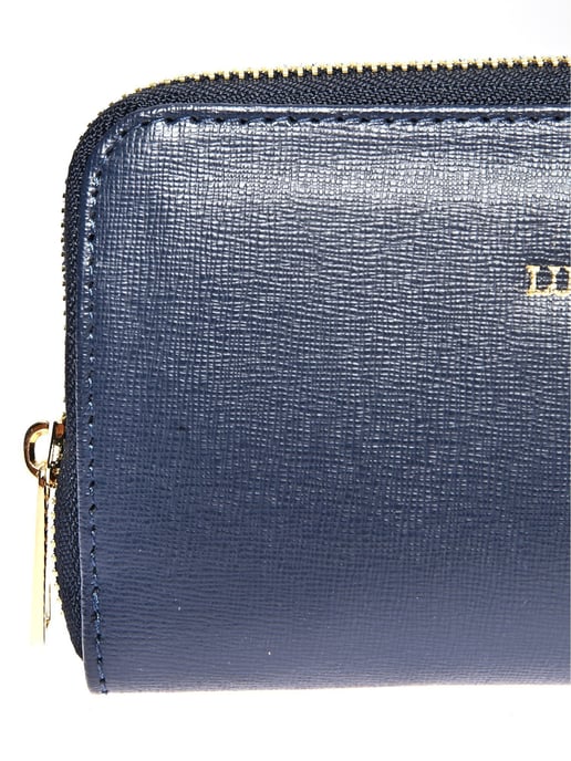 Luisa Vannini Blauw Rundleer Tas - Image 3