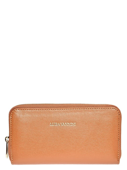 Luisa Vannini Brown Rundleer Tas - Image 1