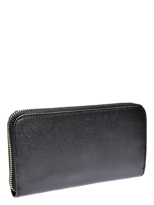 Luisa Vannini Zwart Rundleer Tas - Image 2