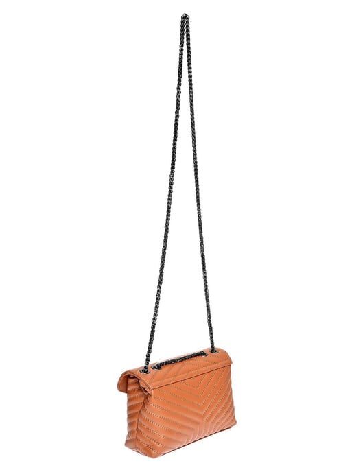 Luisa Vannini Brown Rundleer Tas - Image 2