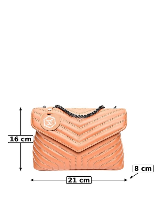 Luisa Vannini Brown Rundleer Tas - Image 6