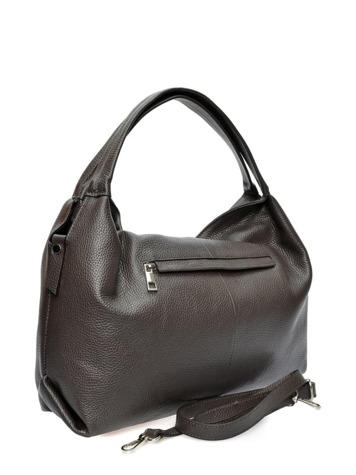 Luisa Vannini Bordeauxrood Rundleer Tas - Image 2