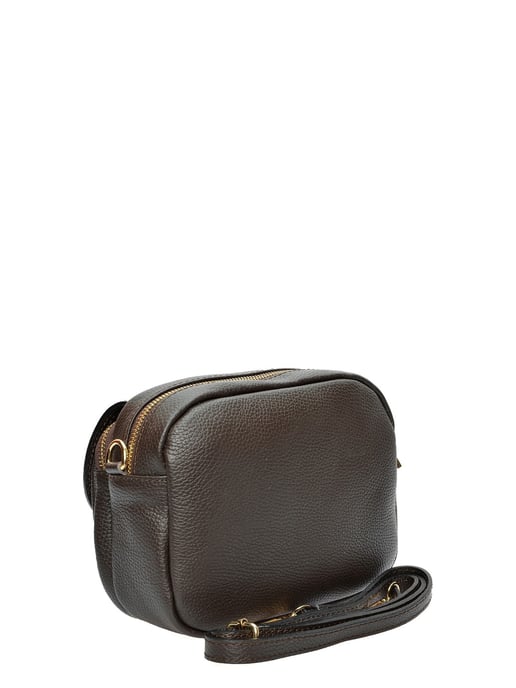 Luisa Vannini Bordeauxrood Rundleer Tas - Image 2
