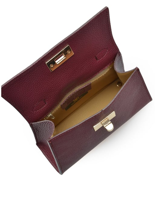 Luisa Vannini VINO Rundleer Tas - Image 4