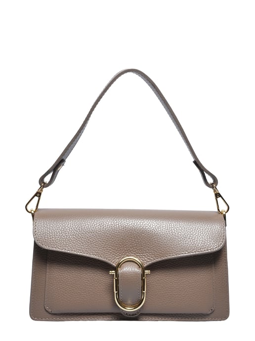 Anna Luchini Beige Cowhide Leather Bag - Image 1