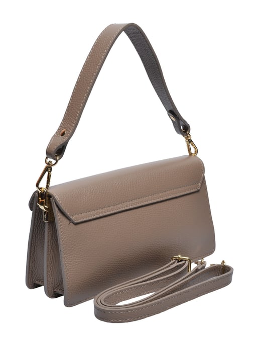 Anna Luchini Beige Cowhide Leather Bag - Image 2