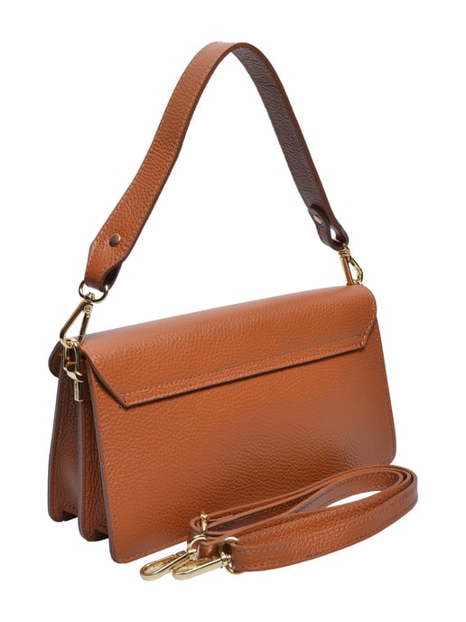 Anna Luchini Brown Cowhide Leather Bag - Image 2