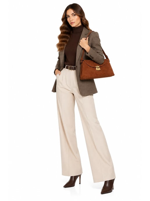 Isabella Rhea COGNAC Cowhide Leather Bag - Image 5