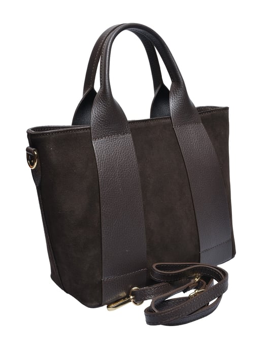 Luisa Vannini Bordeauxrood Rundleer Tas - Image 2