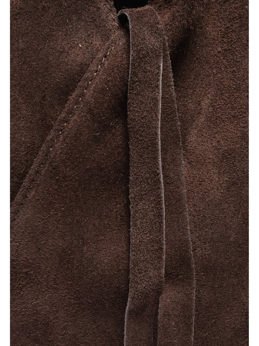 Anna Luchini Chestnut Brown Cowhide Leather Bag - Image 3