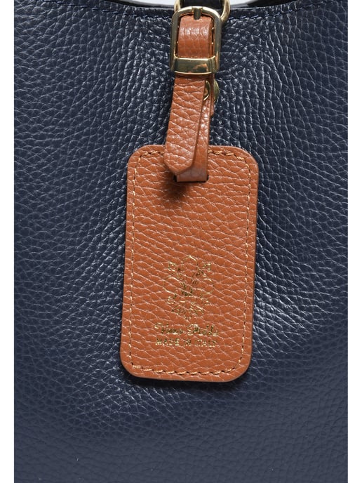 Isabella Rhea Two-Tone Cowhide Leather Bag - Image 3