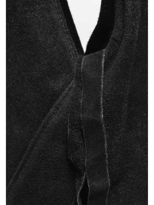 Anna Luchini Black Cowhide Leather Bag - Image 3