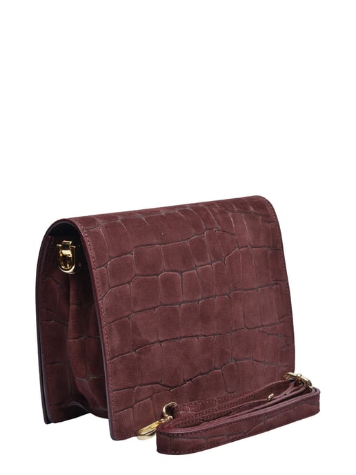 Roberta M BORDEAUX Rundleer Tas - Image 2