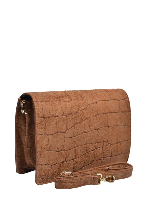 Roberta M COGNAC Rundleer Tas - Image 2