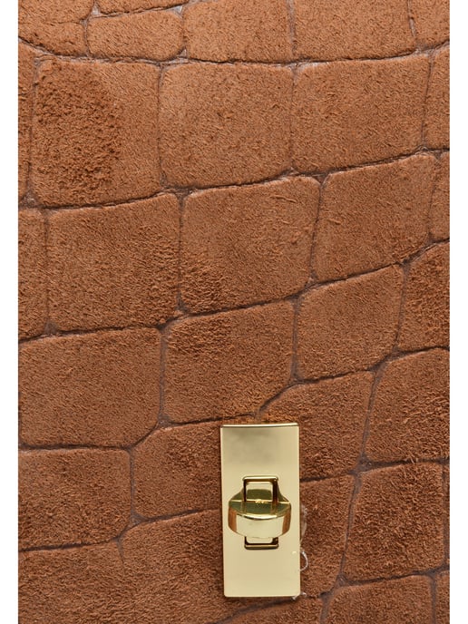 Roberta M COGNAC Rundleer Tas - Image 3