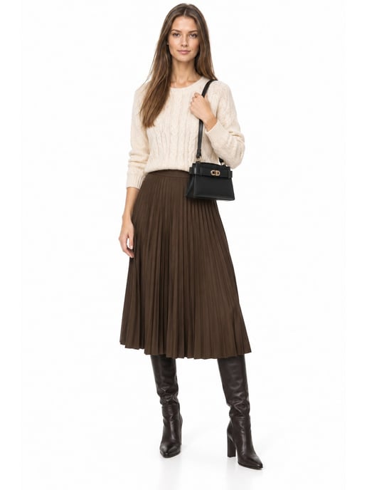 Anna Luchini Black Cowhide Leather Bag - Image 6