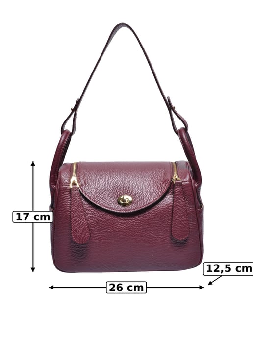 Luisa Vannini VINO Rundleer Tas - Image 5
