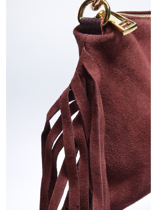 Roberta M BORDEAUX Rundleer Tas - Image 3