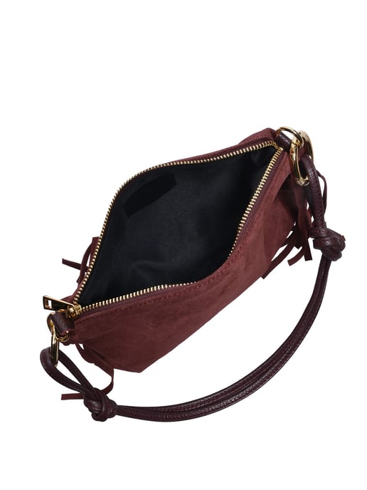 Roberta M BORDEAUX Rundleer Tas - Image 4