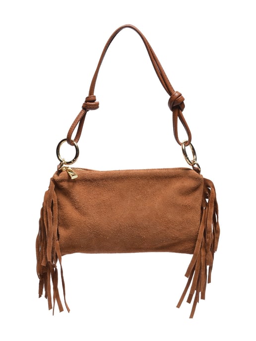 Roberta M COGNAC Rundleer Tas - Image 1