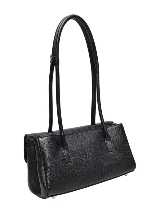 Isabella Rhea Black Cowhide Leather Bag - Image 2